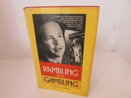 Rambling With Gambling By John Gambling Hardcover Book Signed W/POSTCARDS - £18.96 GBP