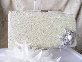 bridal clutches, purses bride bridesmaid, formal, wedding, bridal hand b... - $59.00