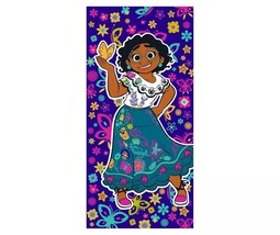 Encanto Mirabel Butterfly and Floral Purple Beach, Bath or Pool Towel, 2... - $14.84