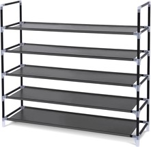Space-Saving 5 Tier Shoe Rack From Songmics That Can Hold 20 To 25 Pairs Of - £32.10 GBP