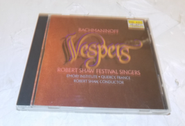 Rachmaninoff Vespers Robert Shaw Festival Singers Telarc CD-80172 - $7.82