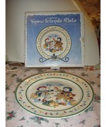 Longaberger Snow Friends 1999 Plate 9.0&quot; - €11,96 EUR