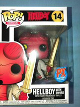 Pop Comics Hellboy With Sword NIB Previews Exclusive 1:4 - £19.65 GBP