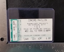 Yes / Jon Anderson - Vintage July 3, 1994 Concert Ticket Stub - £7.90 GBP