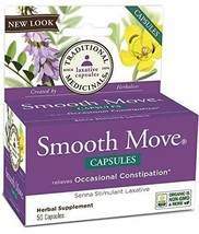 NEW Traditional Medicinals Smooth Move Senna for Occasional Constipation 50 CT - £13.10 GBP
