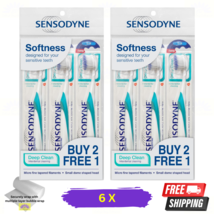 6 X Sensodyne Deep Clean Precision Toothbrush Soft For Sensitive Teeth - $31.45