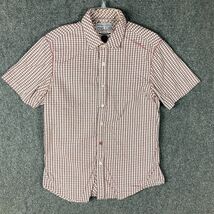 Marc Ecko Button Up Shirt Men&#39;s Medium Cut &amp; Dew Short Sleeve 100% Cotton M - $200.87 MXN