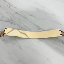 Gold Tone Bar Metal Chain Link Belt OS One Size - £15.77 GBP