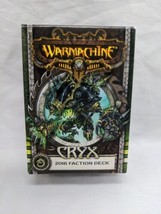 Privateer Press Warmachine Cryx 2016 Faction Deck - $17.10