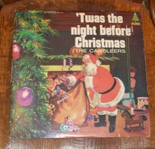 1960 Caroleers Twas The Night Before Christmas Diplomat Record Album 33 Lp Vinyl - £15.76 GBP