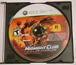 XBOX 360 - MIDNIGHT CLUB LOS ANGELES (Game Only) - $10.00