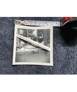 1958 Firebird III GM experimental car photo vintage ORIGINAL snapshot On... - $548.72 MXN