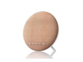 Tzumi Deco Series Speaker - Large Wireless Bluetooth Fabric Speaker, Beige - £27.54 GBP