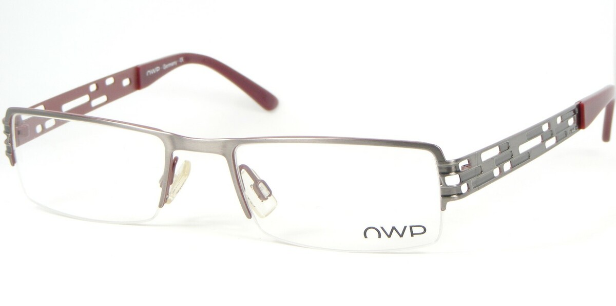 OWP Mod. 8565 300 GREY EYEGLASSES GLASSES METAL FRAME 51-19-140mm Germany - $67.31