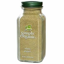 Simply Organic Pepper, White ORGANIC 2.86 oz. Bottle - £11.67 GBP
