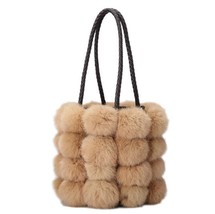 NONSAR New Winter Bucket  Handbags Cute  Golfer Single  Bag - £98.67 GBP