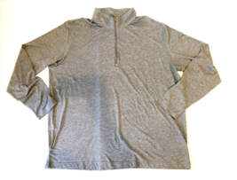 Sport-Tek Pullover Mens 3XL Gray Long Sleeve 1/4 Zip Lightweight Moisture Wick - £17.50 GBP