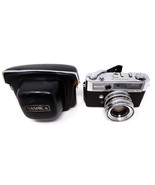 YASHICA LYNX-5000 35MM FILM CAMERA 45MM 1:1.8 YASHICON WITH CASE - NICE! - $49.98