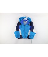 Vintage 90s Nike Boys Small Spell Out Color Block Hooded Windbreaker Jacket - $61.73 CAD