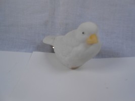 Vintage Silvestri White Bird Christmas Clip on Bisque - £7.59 GBP