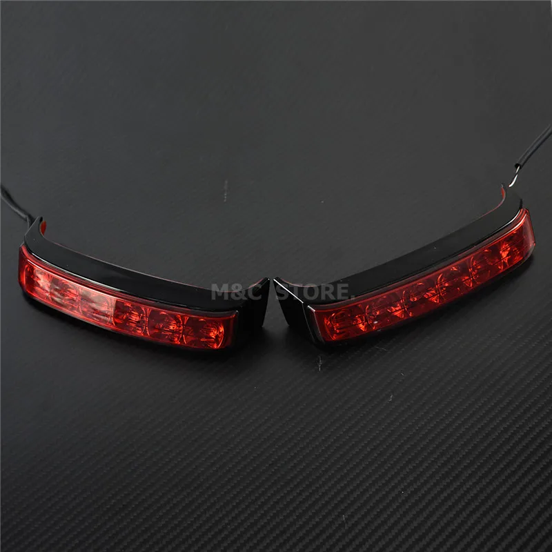 Motorcycle SaddleBag Led Rear Turn Lamp Run ke Light  Harley Touring Road  Stree - $444.23