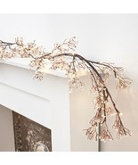 Baby Breath floral Lighted Garland - Battery Operated with Timer - $970.11 MXN