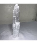 Selenite Crystal Tower Natural 7.9” - £38.21 GBP