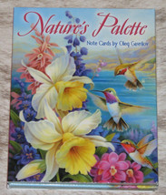 LEANIN TREE Nature&#39;s Palette 12 Note Cards &amp; Envelopes #34701~3 each 4 d... - £10.92 GBP