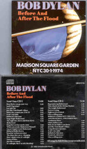 Bob Dylan - Before And After The Flood ( 2 CD SET ) ( MSG . New York . January 3 - $30.99