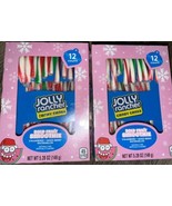 Jolly Rancher ~ Candy Canes Christmas 5.28 oz 24-Canes ~ 2-Pack ~ 03/2026 - $24.35 CAD