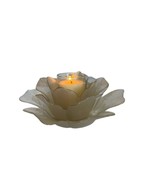 Lotus Flower Pearl Crystal Votive - $21.88