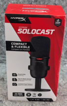 HyperX SoloCast Wired Cardioid USB Condenser Gaming Microphone - Black New - $34.99
