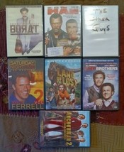 Lot Of 7 Comedy Movies (5 Will Ferrell) DVDs, $2 Each Bargain! - £10.95 GBP