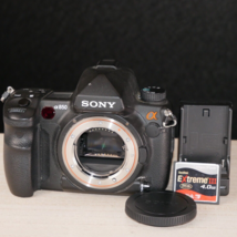 Sony Alpha A850 24.6MP Digital DSLR Camera Body *GOOD/TESTED* Shutter 7,035 - $445.49