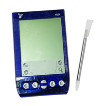 Handspring Visor Neo Translucent Blue Portable PDA Organizer Stylus Palm Pilot - £75.13 GBP