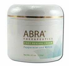Abra Therapeutics Foot Care Foot Cream Revival 4.5 oz - £10.21 GBP