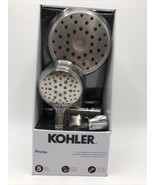 Kohler Adjustable 3-in-1 Multifunction Shower Head Combo - Brushed Nicke... - £38.10 GBP
