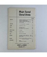 A Ceremony of Carols Sheet Music Song Booklet Benjamin Britten 1956 Amer... - £11.84 GBP