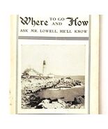 1910 Where To Go And How In Maine Lowell Mini PB Booklet Portland Rare E88H - €25,56 EUR