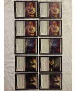 Magic The Gathering Rat Black Set 10 Card Lot MTG Collect Thornplate Int... - $7.88