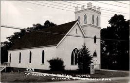MN St Andrews Lutheran Church Mahtomedi Minnesota Real Photo Postcard Y7 - £15.69 GBP