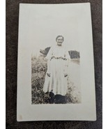RPPC Pretty Smiling Lady Field Above Waist Dress Postcard Vintage 1910s?... - £7.47 GBP