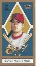 2003 Topps 205 Minis Sovereign Green Troy Glaus 65 Angels - £1.18 GBP