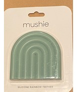 Mushie Silicone Rainbow Teether (Cambridge Blue)Teether *NEW.SEALED* pp1 - $243.17 MXN