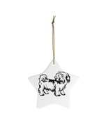 Shih Tzu Ceramic Ornaments - $12.00