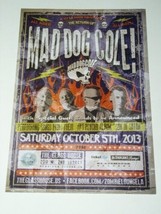 Mad Dog Cole Concert PromoCard Vintage 2013 Son Of Satan Glass House Pomona Ca - $24.99