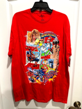 Universal Studios Islands Of Adventure 25th Anniversary Red Shirt XL Marvel NWT - £38.65 GBP