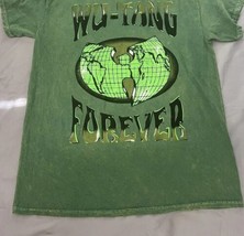  Wu Tang Forever Men&#39;s Tee Shirt Size XLarge Green Color Wash. - £22.86 GBP