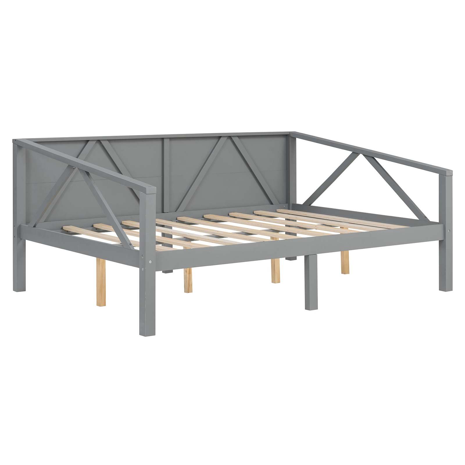 Full Size Gray Daybed: Modern Design, Comfort & Space-Saving Solution Item image 4