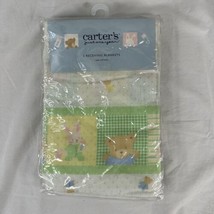2 Pack Vintage Carters Bear Bunny Polka Dot Cotton Baby Receiving Blankets New - $197.99